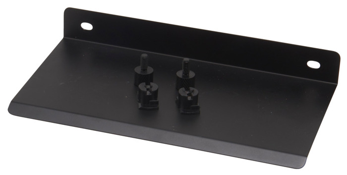 Hylde til akustikpanel 19,4 x 11 cm sort - Køb i butik